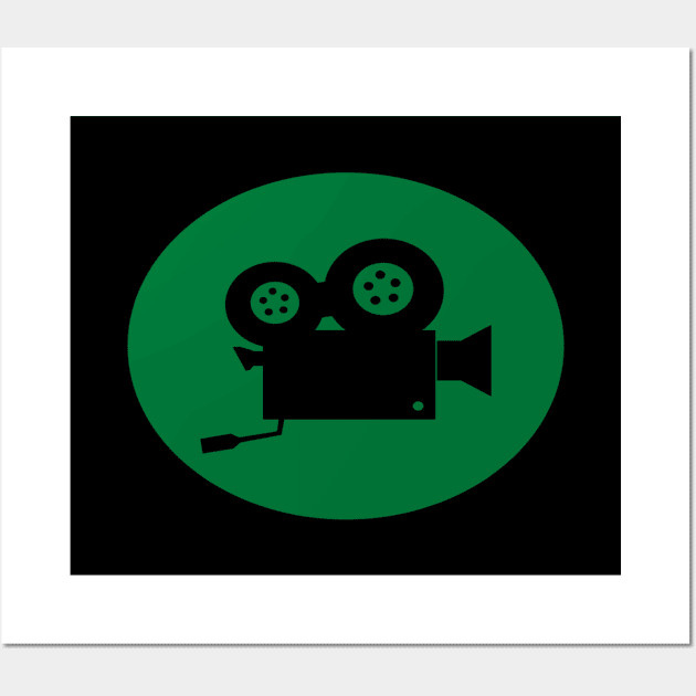 TFCC Dark Green Logo Wall Art by Twenty First Century Cinema